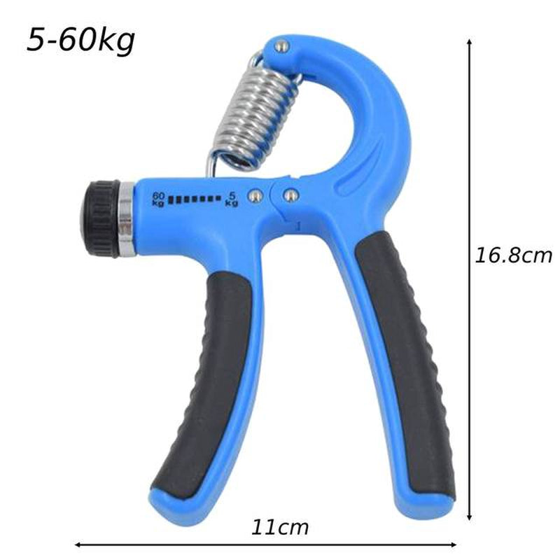 Hand Grip Strengthener Forearm Exerciser Adjustable Resistance Hand Gripper Finger Stretcher for Injury Recovery Muscle Builder